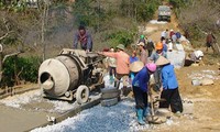 Promueven solidaridad en construcción de nuevo campo en comuna de Na Hoi