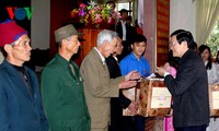 Presidente vietnamita revisa la construcción del nuevo campo y la defensa en Nghe An