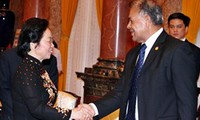 Recibe vicepresidenta de Vietnam a la delegación del Partido del Trabajo de México