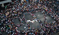 Estudiantes venezolanos detenidos por sus actos violentos en Chacao