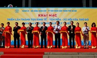 Se inaugura exposición sobre logros socioeconómicos y culturales de Hanoi 