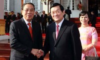 En Laos presidente vietnamita