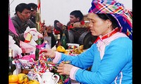 Casamiento de los Giay en Lao Cai 