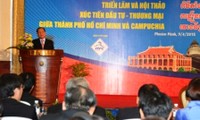 Ciudad Ho Chi Minh impulsa promoción de comercio e inversión en Camboya