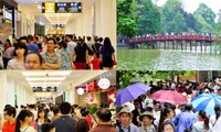 Viven días festivos los pueblos de Hanoi y Ciudad Ho Chi Minh 