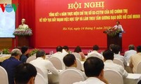 Aprenden del ejemplo moral de Ho Chi Minh en organismos estatales 