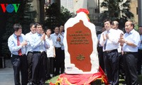 Colocan lápida conmemorativa de visita de Ho Chi Minh a Voz de Vietnam