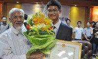 Vu Xuan Trung, joven de oro en matemática de Thái Binh