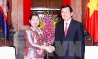 Consolidan incesantemente relaciones de amistad Vietnam-Laos-Camboya