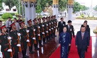 Vicepresidenta de Vietnam visita Laos 