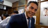 El conservador Jimmy Morales, nuevo presidente de Guatemala