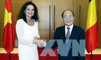 Presidenta del Senado de Bélgica concluye visita en Vietnam  