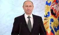 Presidente ruso Vladimir Putin pronuncia su discurso anual