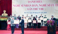 VIII edición de premiación para artistas destacados y populares de Vietnam