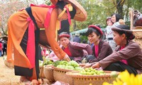 Antiguos mercados del Tet en Hanoi