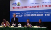 Inaugurada en Hanoi Conferencia del Consejo Presidencial de la Federación Sindical Mundial 