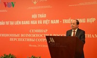 Vietnam y Rusia abogan por consolidar cooperación empresarial