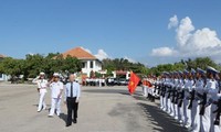 Líder partidista visita IV Zona Militar de la Marina de Vietnam