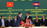 Ministro vietnamita de Seguridad Pública de visita en Camboya