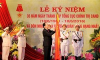 Conmemoran fundación de Dirección Política de la Policía Popular de Vietnam