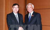 Parlamentos de Vietnam y Laos estrechan los nexos de cooperación