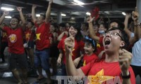 Equipo vietnamita logra primer triunfo ante Myanmar en Campeonato de fútbol regional