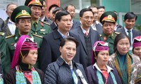 Presidenta del Parlamento vietnamita en visita a la provincia norteña de Quang Ninh