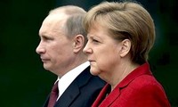 Líderes de Rusia y Alemania acuerdan realizar reuniones según formato del Cuarteto de Normandía