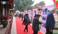 Día de la Poesía de Vietnam, en el Templo de la Literatura, en Hanoi