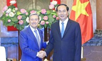 Presidente vietnamita se reúne con ministros de Comercio de Canadá e Indonesia