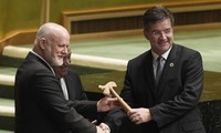 Miroslav Lajcak presta juramento como nuevo presidente de Asamblea General de ONU 