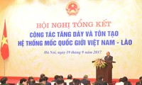 Vietnam y Laos terminan la demarcación fronteriza con 1002 hitos