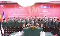 Aprecian la cooperación en defensa entre Vietnam y Laos