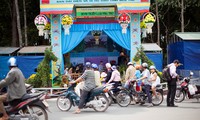 Comunidad religiosa en Tay Ninh celebra una de las dos fiestas más importantes del Caodaismo