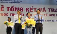 Otorgan los premios del 47 Concurso Internacional de Redacción de Cartas en Vietnam