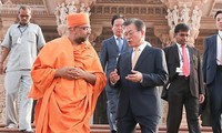 En la India presidente de Corea del Sur 