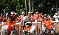 Efectúan caminata en Ciudad Ho Chi Minh para llamar a ayudas a las personas desfavorecidas 