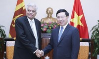 Vietnam y Sri Lanka buscan fortalecer nexos de cooperación