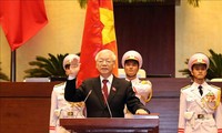 Líderes mundiales felicitan al secretario general del Partido Comunista y presidente de Vietnam