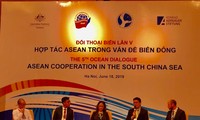 Asean fomenta cooperación en la solución de disputas en mar