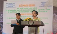 Lanzan concurso de dibujo para niños en saludo al 60 aniversario de las relaciones diplomáticas Vietnam-Cuba