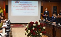 La Voz de Vietnam organiza actividades para promover la implementación de las orientaciones del Partido Comunista