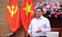 El primer ministro Pham Minh Chinh se reúne con autoridades principales de Nghe An