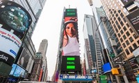 Las artistas vietnamitas homenajeadas en Times Square