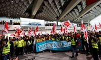 Huelgas paralizan hasta la próxima semana el transporte aéreo de Alemania