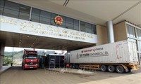 Un vibrante día del comercio mercantil marca el inicio del Año Nuevo Lunar en la puerta fronteriza de Lao Cai