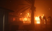 Más de 180 mil personas evacuadas por incendios forestales en Los Ángeles