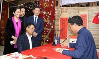 Inauguran el “Espacio del antiguo mercado de Tet” en Ninh Binh