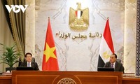 Líderes de Vietnam y Egipto dialogan sobre relaciones bilaterales