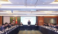 Secretario General del PCV dialoga con la Red de Innovación vietnamita en Corea del Sur